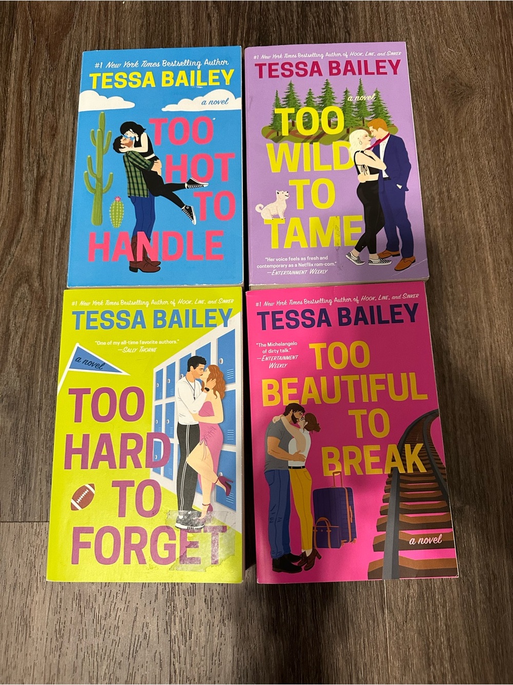 Tessa Bailey Too Hot To Handle Series